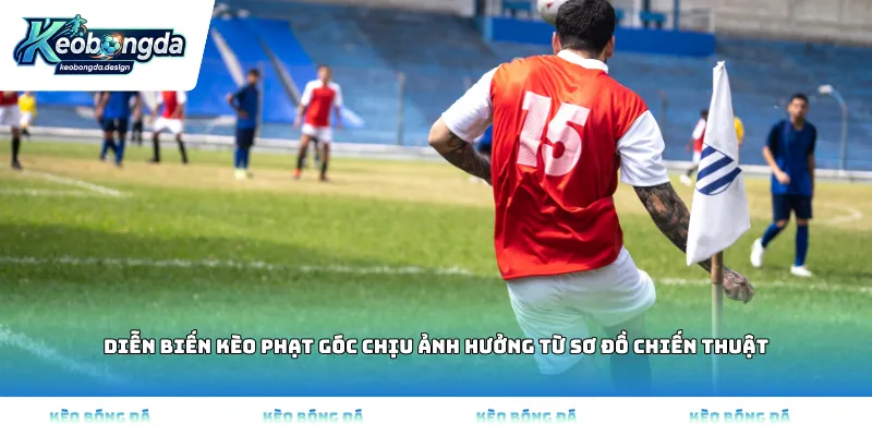 Diễn biến kèo phạt góc chịu ảnh hưởng từ sơ đồ chiến thuật